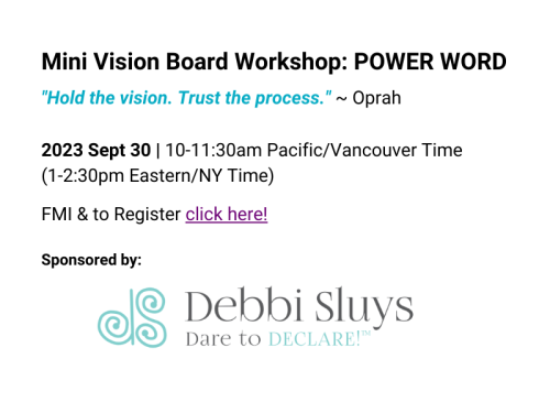 Mini Vision Board Workshop Power Word (2)